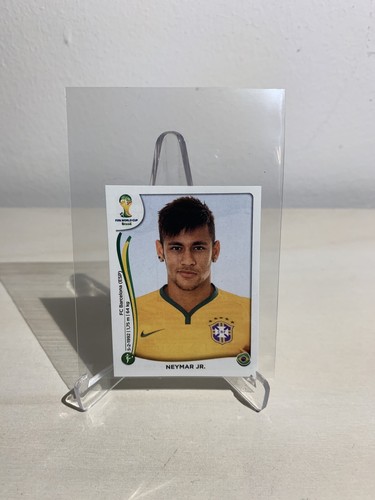 NEYMAR JR ROOKIE PANINI WORLD CUP BRAZIL 2014 STICKER - BRAZIL #48