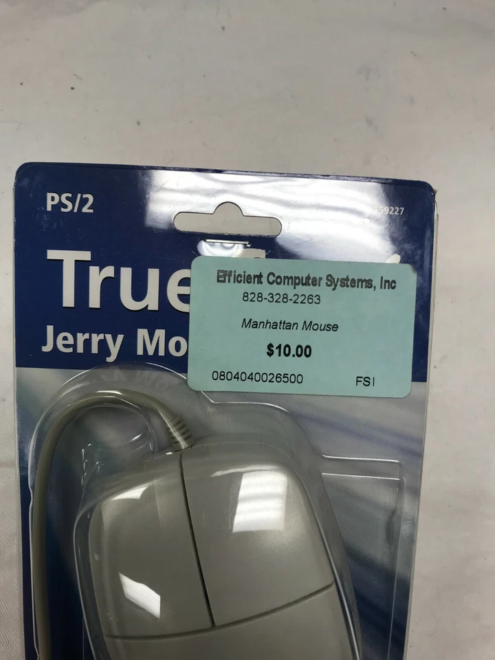 New MANHATTAN TRUE-TOUCH PS/2  2 Button  Mouse PS2  159227 - Image 2 of 4