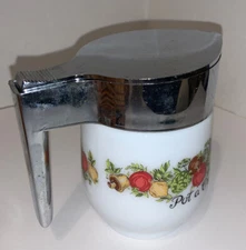 VTG GEMCO Corning Ware 4 3/4" SPICE OF LIFE  "POT A CRÈME" 