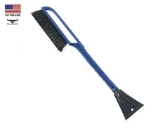 26" Snow Brush & 4" Wide Ice Scraper with Ergonomic Handle - Car SUV Truck Auto