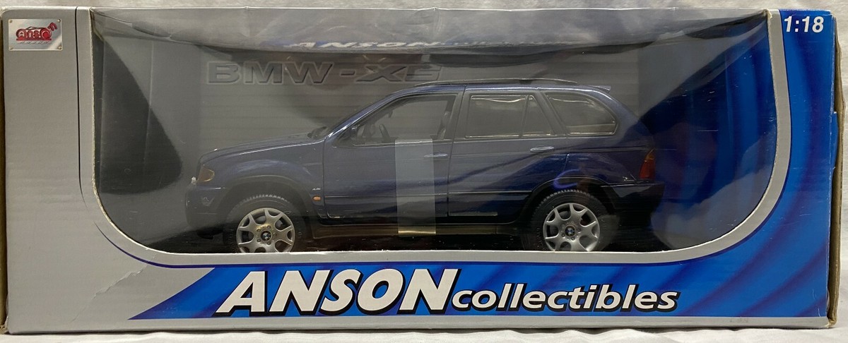 ミニカー ANSON BMW X5 1/18 ANSON COLLECTIBLES - BMW - X5 - Blue - 1/18 Scale | eBay
