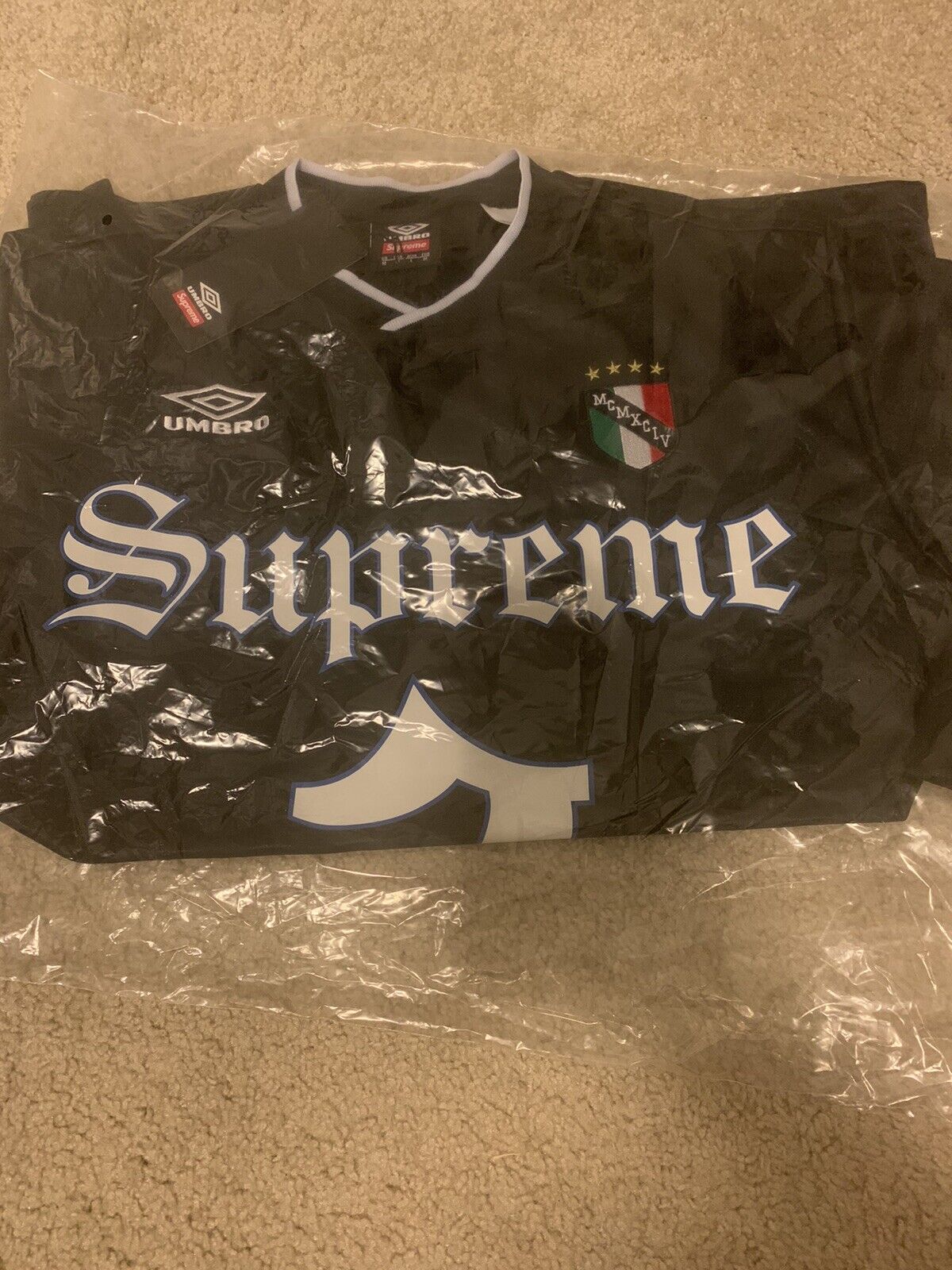 supreme umbro soccer jersey