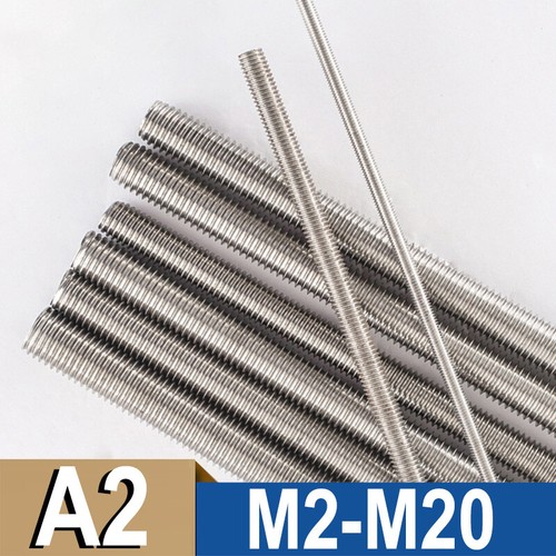 M3 M4 M5 M6 M8 M10 M12 M14 M16 M18 M20 304 Stainless Steel Full Thread Bar Screw