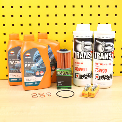 CF-Moto C-Force CForce 1000 Service Set Ölfilter Zündkerzen Öl Repsol ATV 10w40