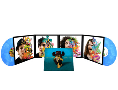 FALL OUT BOY FOLIE A DEUX 15TH ANNIVERSARY LIMITED EDITION BLUE VINYL 2X LP 12''