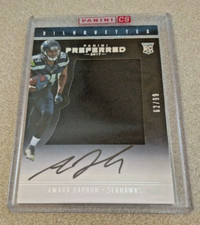 2017 Panini Preferred Silhouettes Rookie Auto #94 Amara Darboh Seahawks /99 