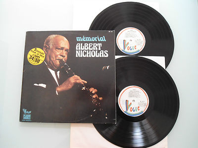 Albert Nicholas - Memorial, F 1973, 2 LPs, Vinyl: m-