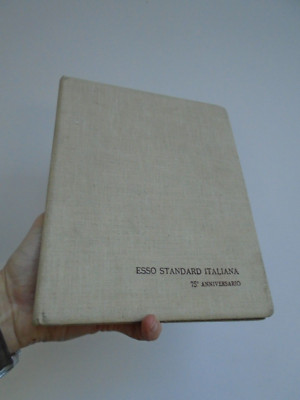 Esso Standard Italiana 1966 PHOTOGRAPH ALBUM   EMPTY  20/24CM  6 PAGES