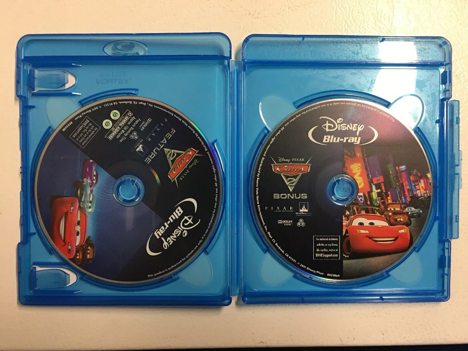 CARS 2 [Blu-ray] 2-disc Bonus | eBay