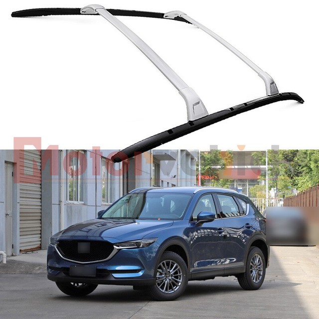 4 PCS US Stock Cross Bar+Roof Rack Rail For Mazda CX5 CX5 20172020