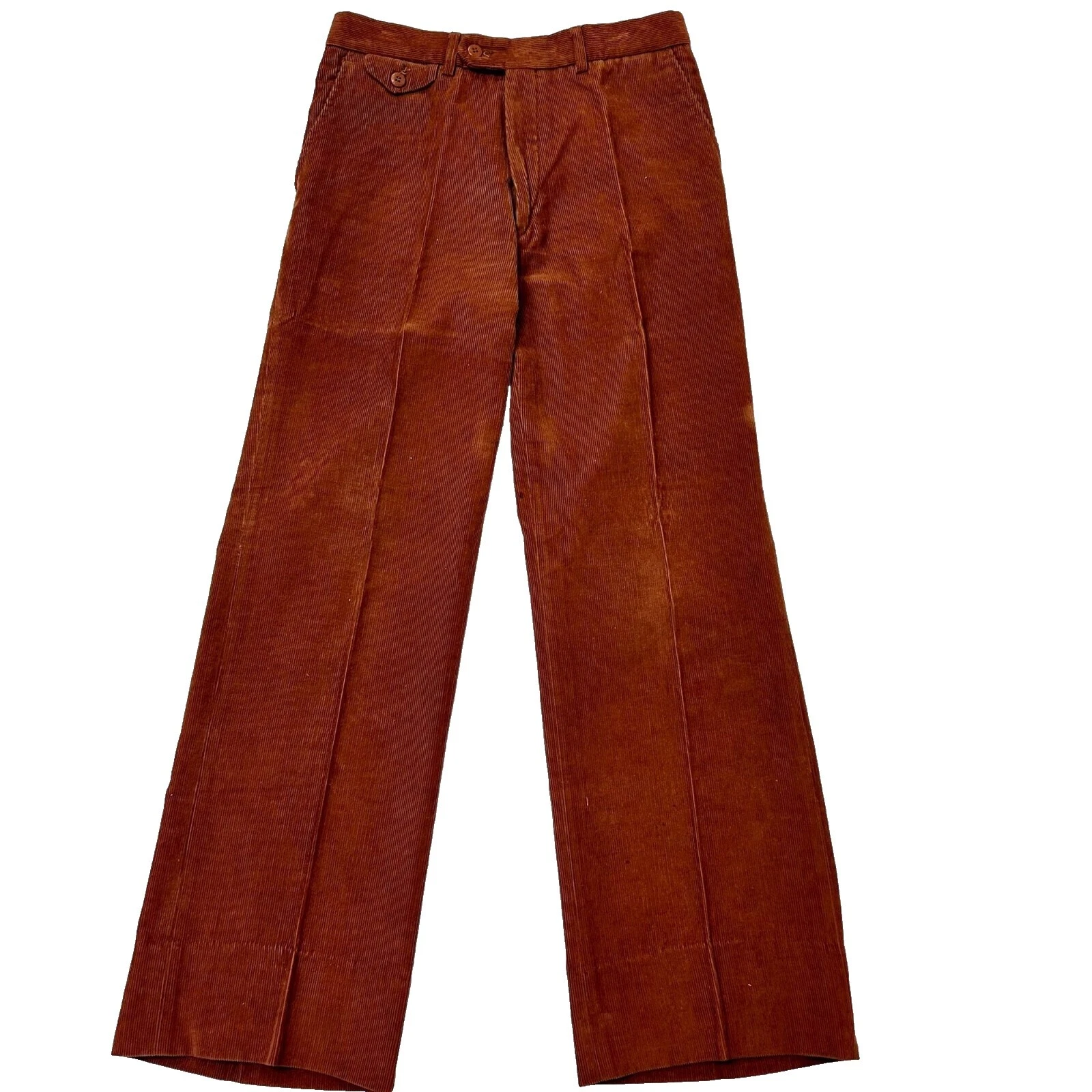 Mezcla de algodón pantalones Vintage 1970s casual para hombres