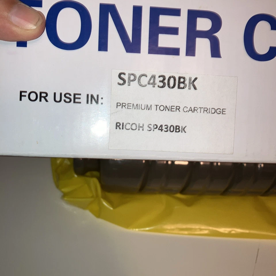 Ricoh SPC430BK Black Toner Cartridge - Image 2 of 3