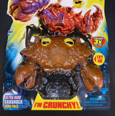 EXOSHOCK Heroes Of Goo Jit Zu Action Figure Stretch to 3X Size