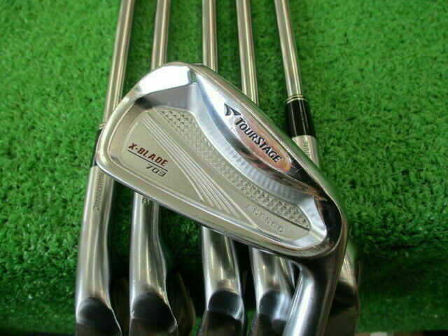 クラブ BRIDGESTONE X-BLADE 709 CB Bridgestone TourStage X-BLADE 709 CB 6Pcs DG Stiff Flex IRON SET