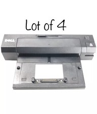 Lot Of 4 Dell E-Port Plus II Model PR02X Laptop Docking Station ONLY