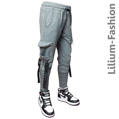 DD-2304 DombayDenim Jogginghose Freizeit Sport Hose Junge Kinder Hip Hop Baggy 