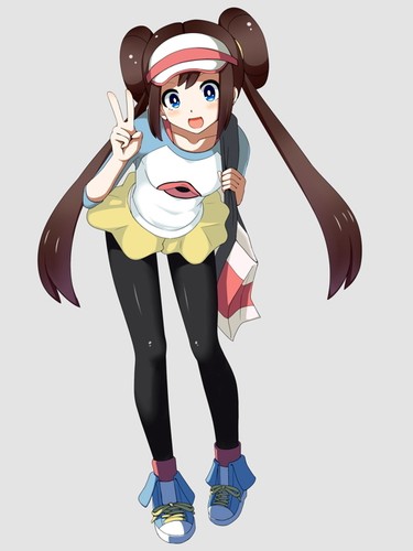 rosa mei anime pokemon cool art huge print poster affiche