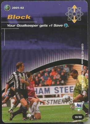 WIZARD OF THE COAST SKILLS - 2001-02 - #19 - NEWCASTLE UNITED V WEST HAM UNITED