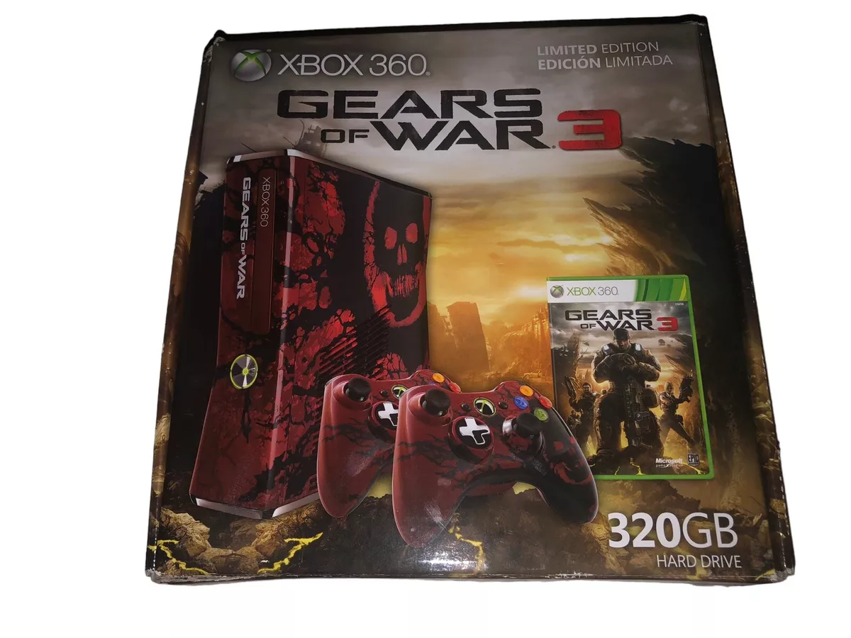 Microsoft Xbox 360 Limited Edition Gears of War 3 Wireless