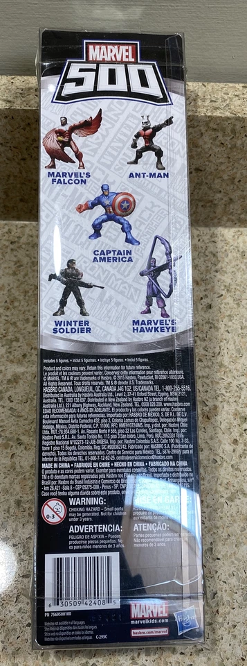 Marvel 500 figuras Falcon, Ant-Man, Capitán América, Soldado de Invierno, Ojo de Halcón Walmart Foto 2 de 2