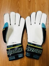 Under Armour Desafio Pro FS GoalKeepers Gloves New Size 10 Teal Punch/Black
