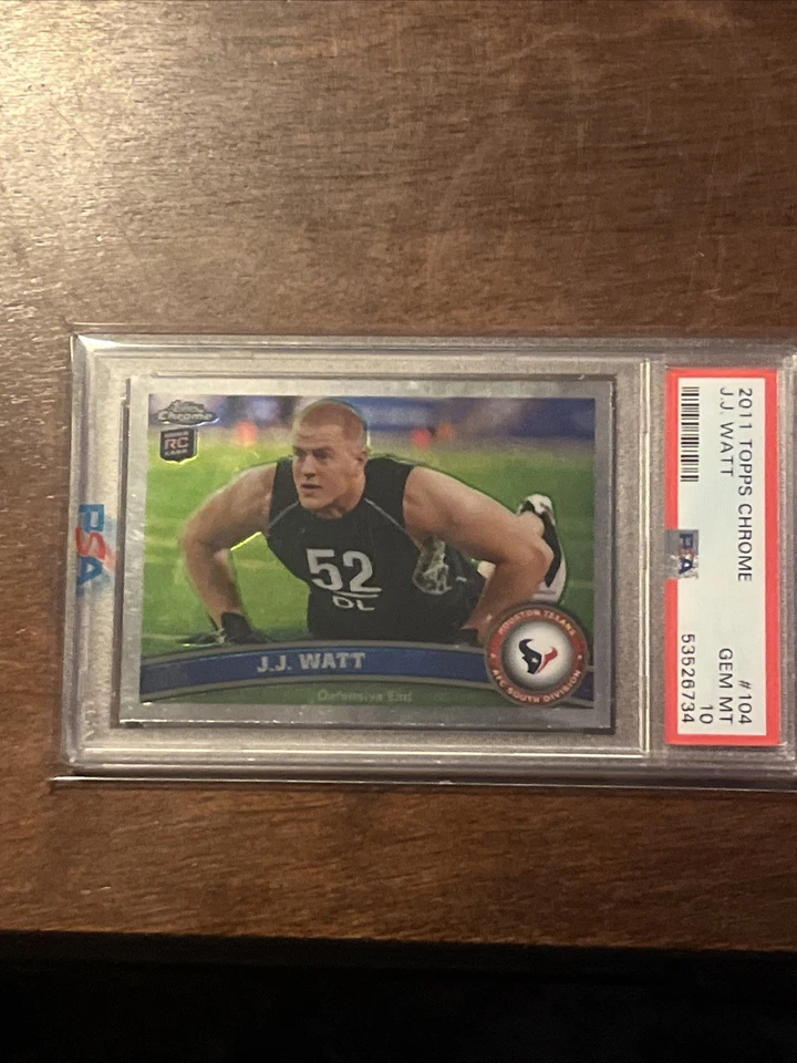 2011 Topps Chrome - J.J. Watt #104 (RC) - Image 2 of 4
