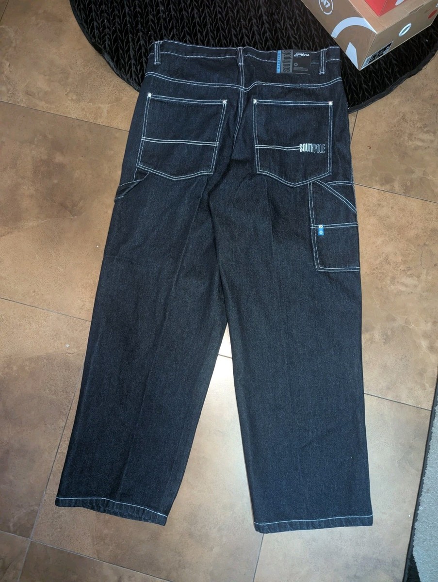 VTG Southpole Blue Tab Baggy Y2K Blue Carpenter Jeans size 40 | eBay