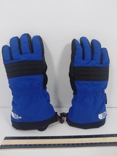 The North Face Gloves Boys Medium Blue DryVent Insulated Winter Snow Ski Gloves