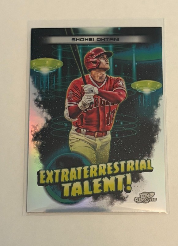 2023 Topps Cosmic Chrome Shohei Ohtani Extraterrestrial Talent #ET-9