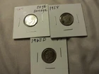 3 SILVER DIMES PROBLEM COINS----FREE SHIP