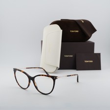 Tom Ford FT5994-B 052 Dark Havana 56mm Eyeglasses New Authentic