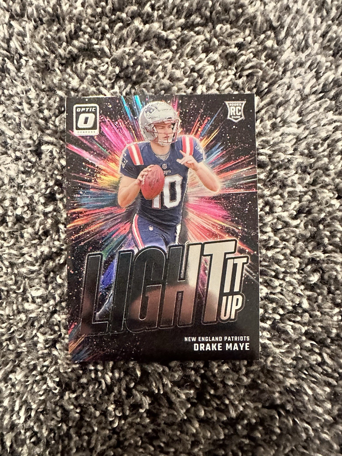 2024 Panini Donruss Optic - Light It Up Drake Maye #7 (RC)