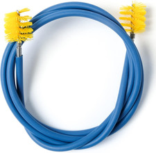 Premium Trombone Snake Cleaning Brush, Vinyl Free, Waterproof, Uncoils Straight