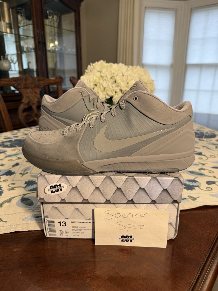 Size 13 - Nike Zoom Kobe 4 Fade To Black for sale online | eBay