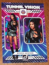 2025 Panini WNBA Donruss Basketball Tunnel Vision Rickea Jackson Card