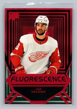 Joe Veleno 2021-22 Upper Deck #FL-30 Fluorescence Red