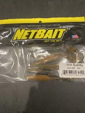 NetBait 3.25” Little Spanky Paddle Tail 9 Per Pack Sun Gill