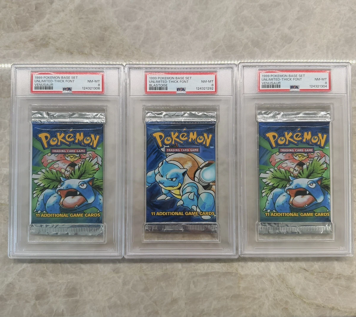 Pokémon TCG Base Set Grade 9 Sealed Collectible Card Game Packs