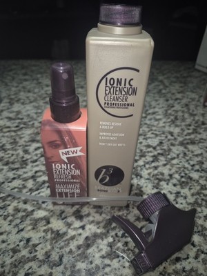 B3 Brazilian Bondbuilder Extension Cleanser 12 fl oz & Ionic Refresh 4.75 fl oz