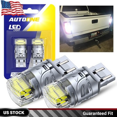 AUXITO 7443 LED Bulb White Backup Reverse Light 7440 7441 7444 T20 Super Bright
