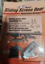  Prime-Line ~ Screen Door Strike & Guide, A-236  Sliding Screen Adjustment Kit*