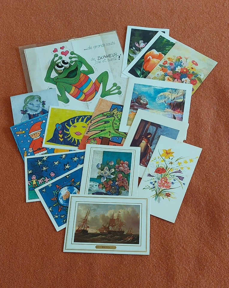 Lot Cartes de Voeux Vierges Toutes Occasions Neuves - Photo 1/2