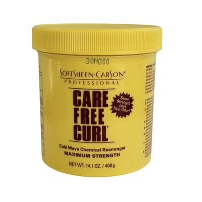 Softsheen Carson Care Free Curl Cold Wave Chemical Rearranger MAXIMUM Strength