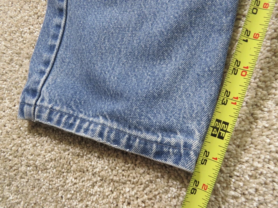 VTG 2001 USA Men's Blue Levis 505 Jeans Demin pants Reg Fit Straight Leg 33X25.5 - Image 4 of 4