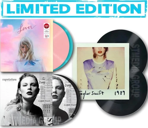 Taylor Swift – 3 Album Collection – Reputation / Lover / 1989 6 LP Vinyl Record