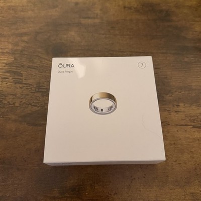 Oura Ring Gen 4 Size 7 Gold New Open Box 