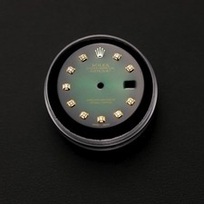 Rolex 36mm Maßgeschneiderte Dunkelgrüne Dia...