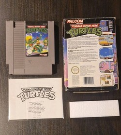 Teenage Mutant Hero Turtles NES Nintendo Palcom (FRA) CiB  