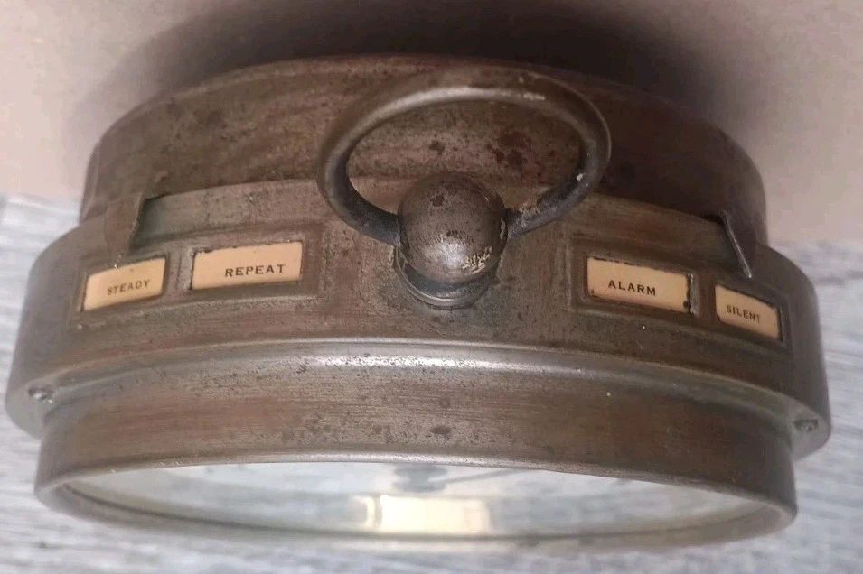 Rare Antique 1914 Westclox Bl. On Front -Works Good - Image 3 of 4