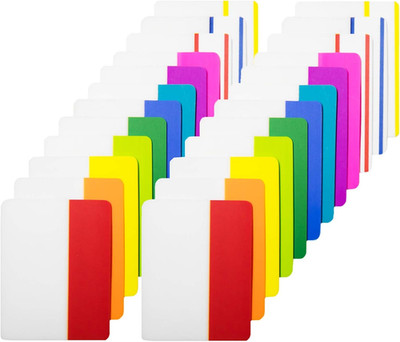 480 Pieces Sticky Tabs 2 Inch Index Tabs, Colored Page Markers Repositionable Ta